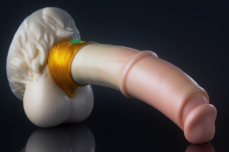 Clock sextoy from the front